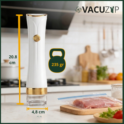 VacuZip™ MiniSellador al Vacío de Bolsas