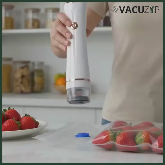 VacuZip™ MiniSellador al Vacío de Bolsas